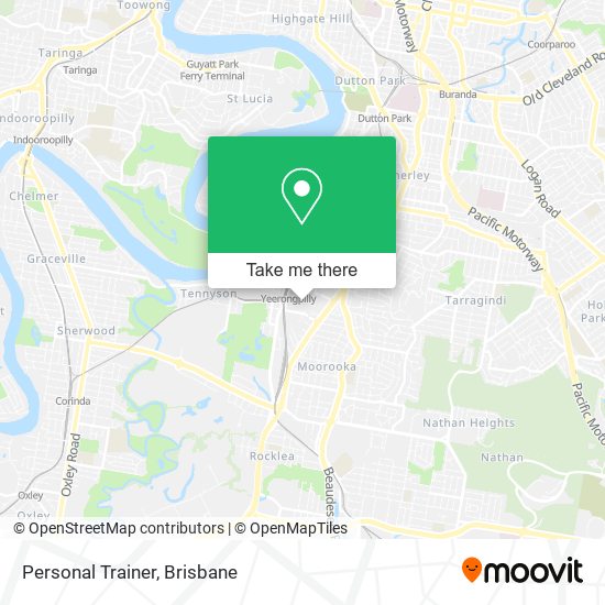 Personal Trainer map