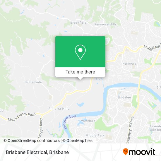 Brisbane Electrical map