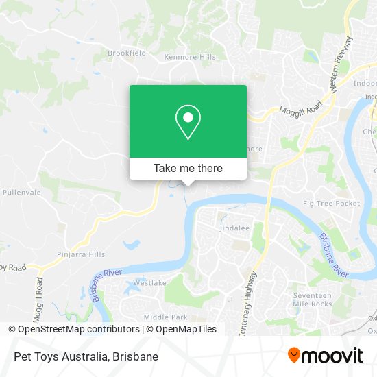 Pet Toys Australia map
