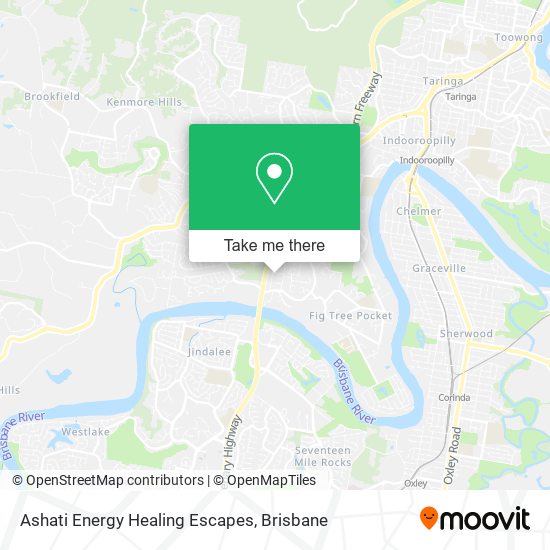 Ashati Energy Healing Escapes map