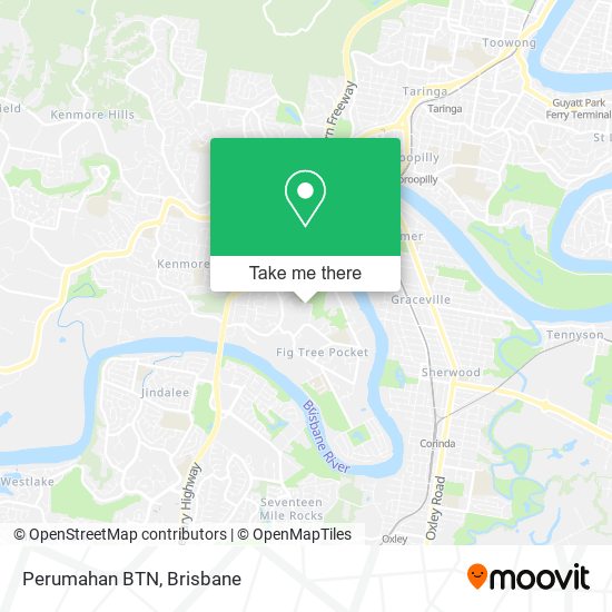 Perumahan BTN map