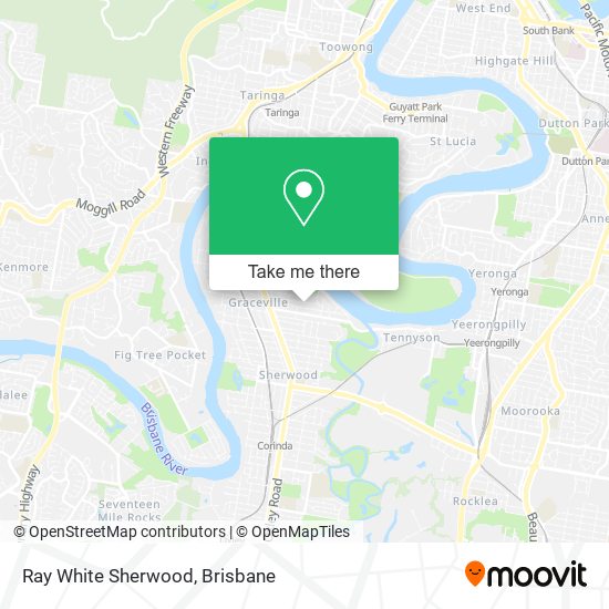 Ray White Sherwood map