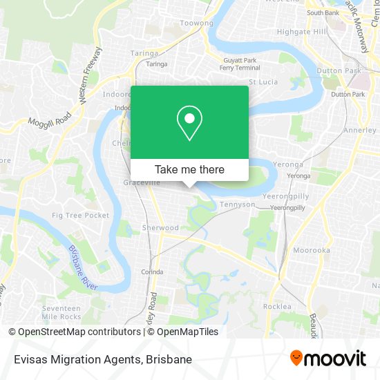 Mapa Evisas Migration Agents