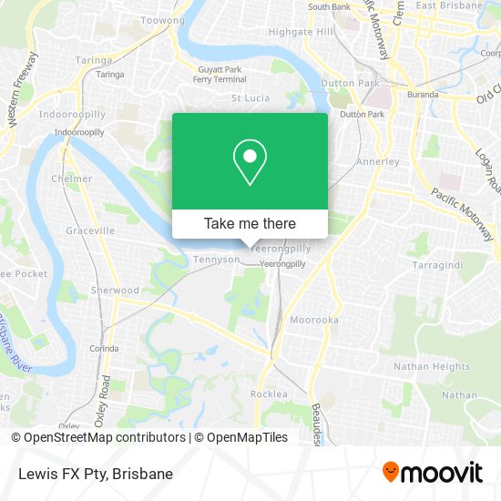 Lewis FX Pty map