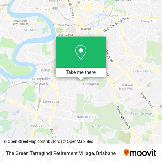 The Green Tarragindi Retirement Village map