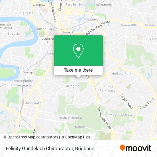 Felicity Gundelach Chiropractor map