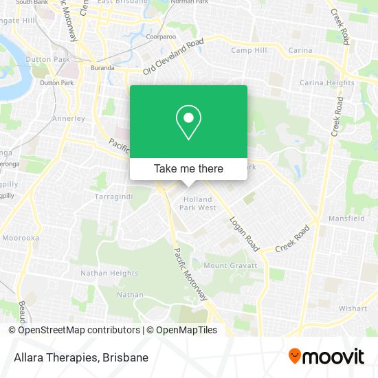 Allara Therapies map