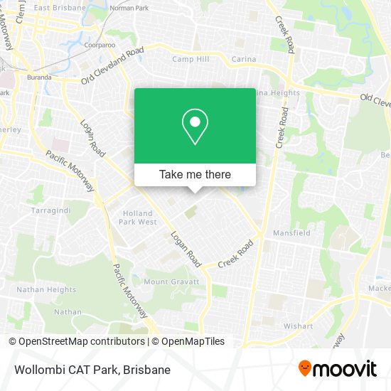 Wollombi CAT Park map