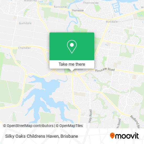 Silky Oaks Childrens Haven map