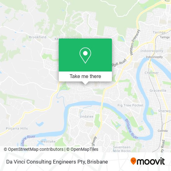 Da Vinci Consulting Engineers Pty map