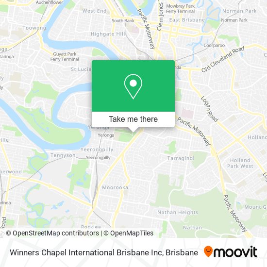 Winners Chapel International Brisbane Inc map