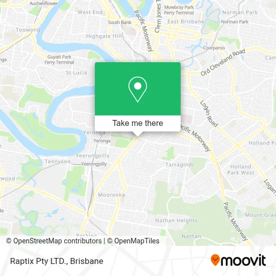 Raptix Pty LTD. map