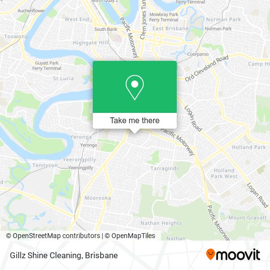 Gillz Shine Cleaning map