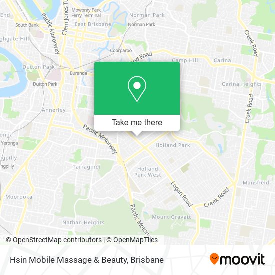 Hsin Mobile Massage & Beauty map
