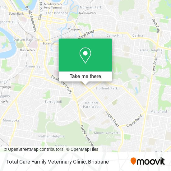 Total Care Family Veterinary Clinic map
