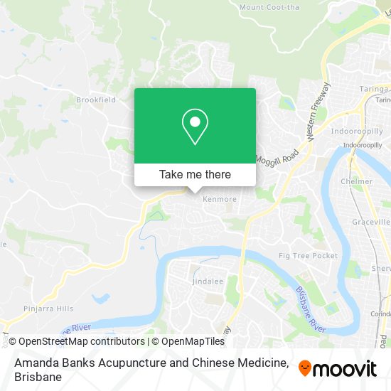 Mapa Amanda Banks Acupuncture and Chinese Medicine