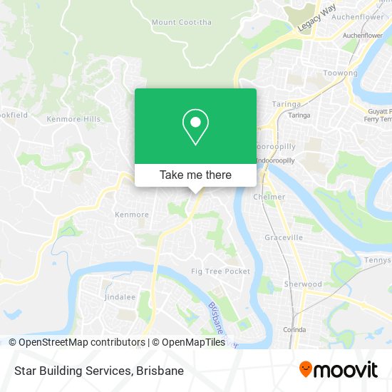Star Building Services map