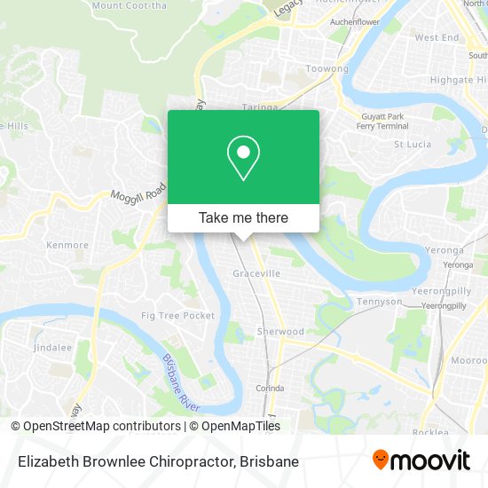 Elizabeth Brownlee Chiropractor map