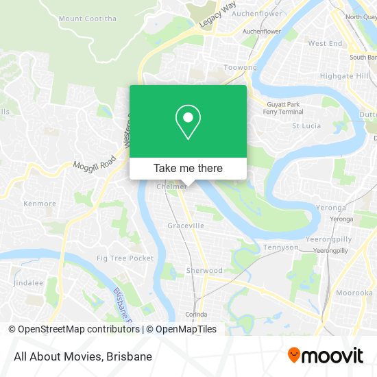 All About Movies map