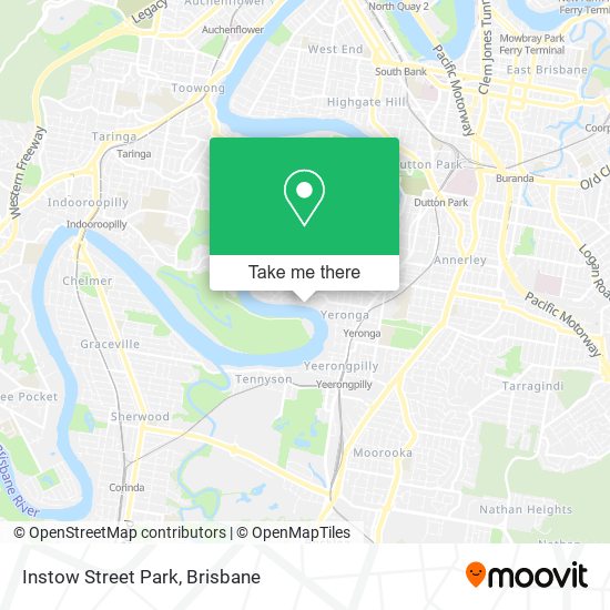 Instow Street Park map