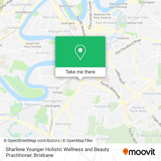 Sharlene Younger Holistic Wellness and Beauty Practitioner map