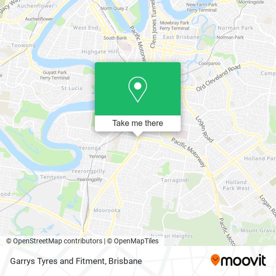 Garrys Tyres and Fitment map