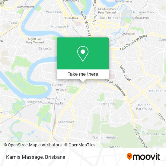 Kamis Massage map