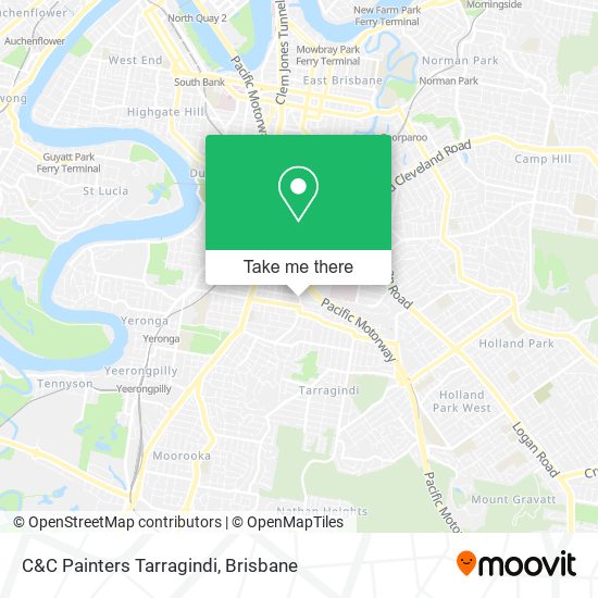C&C Painters Tarragindi map