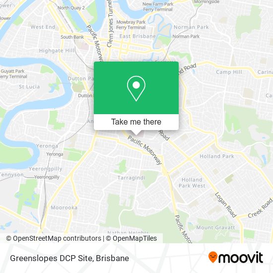 Greenslopes DCP Site map