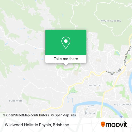 Wildwood Holistic Physio map