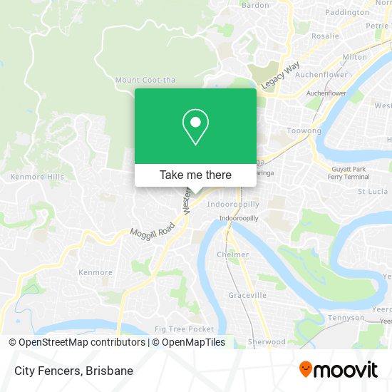 City Fencers map