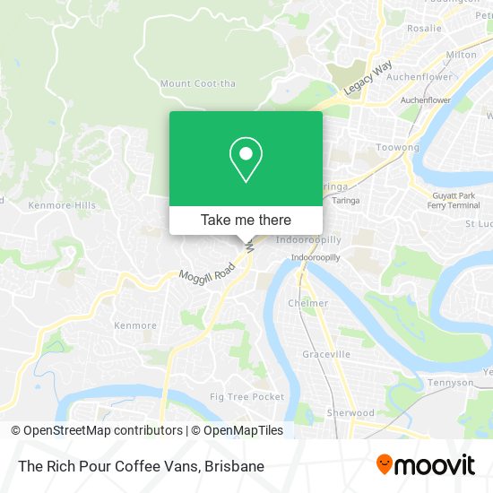 The Rich Pour Coffee Vans map