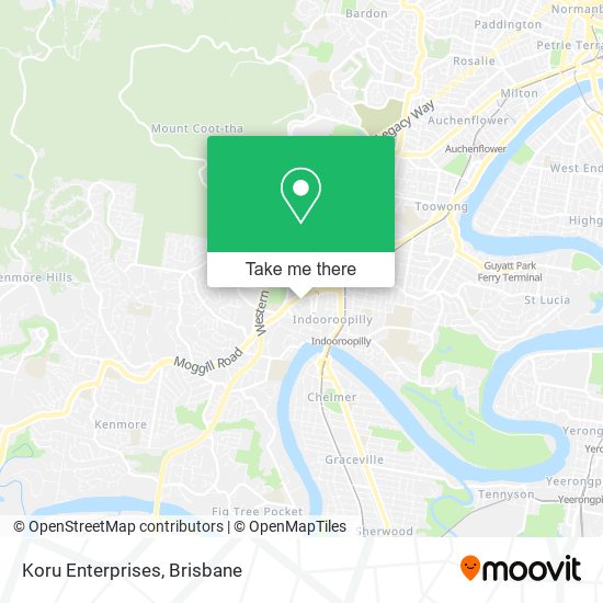Koru Enterprises map