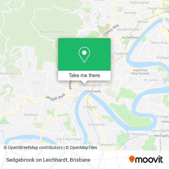 Sedgebrook on Leichhardt map
