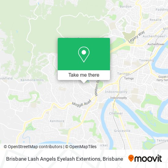 Brisbane Lash Angels Eyelash Extentions map