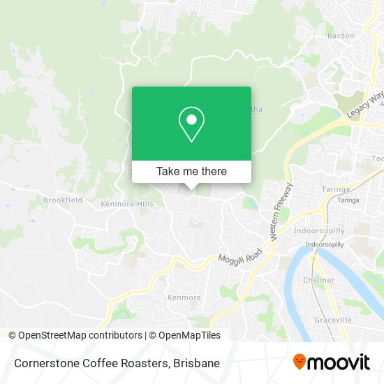 Mapa Cornerstone Coffee Roasters