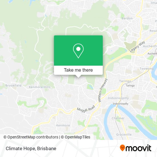 Climate Hope map