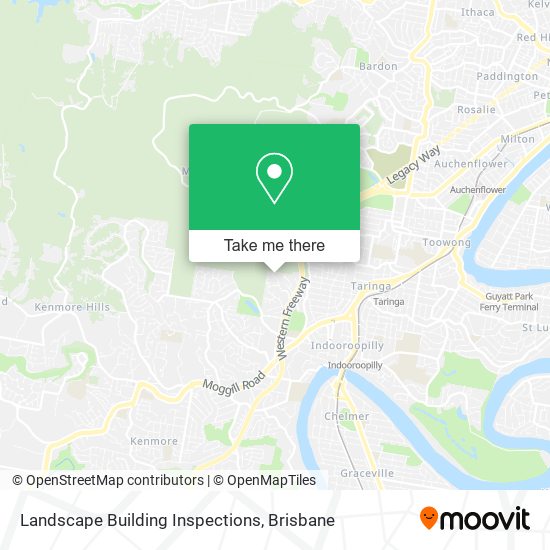 Landscape Building Inspections map