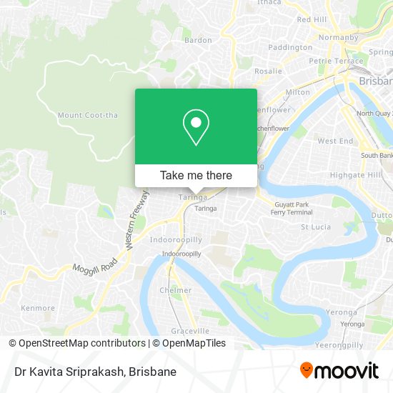 Dr Kavita Sriprakash map