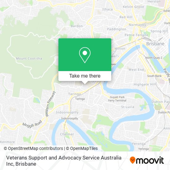 Veterans Support and Advocacy Service Australia Inc map