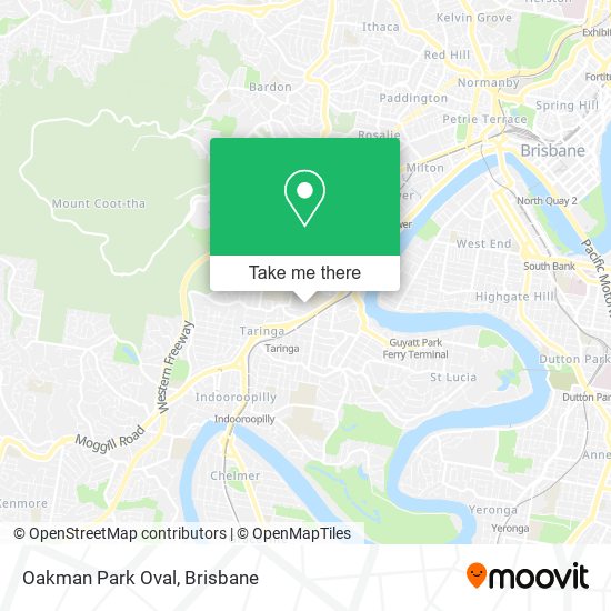 Oakman Park Oval map