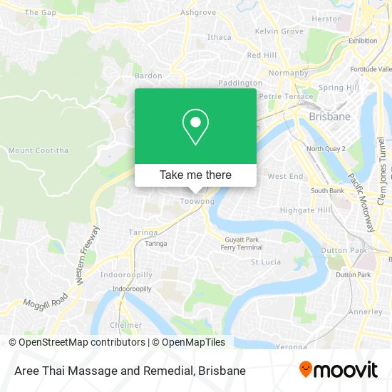 Aree Thai Massage and Remedial map