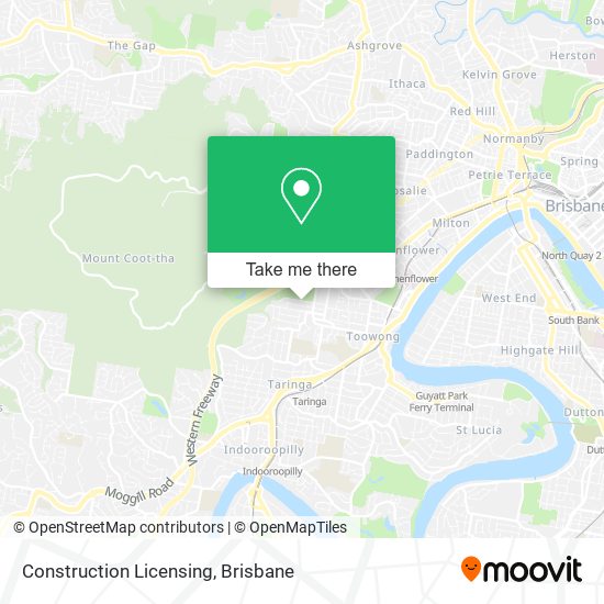 Construction Licensing map