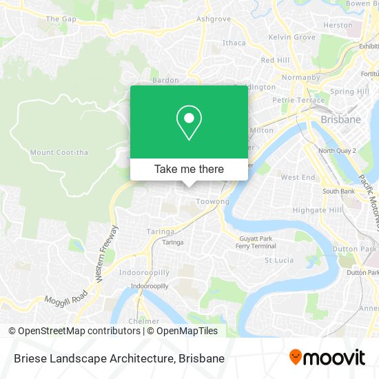 Briese Landscape Architecture map