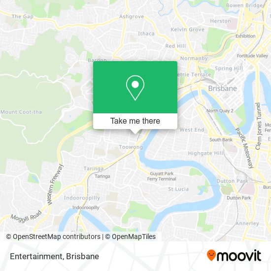 Entertainment map