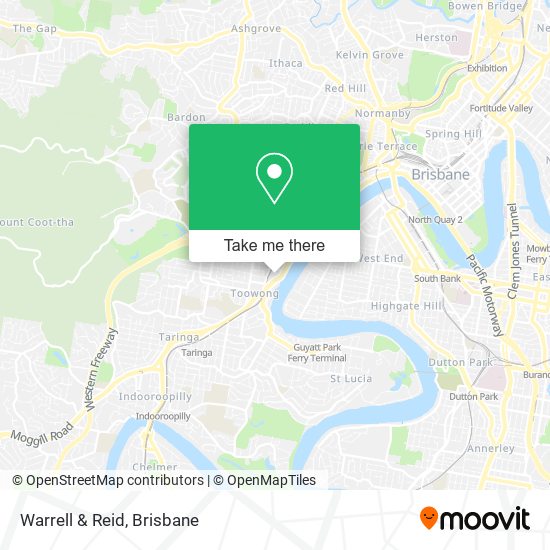 Warrell & Reid map
