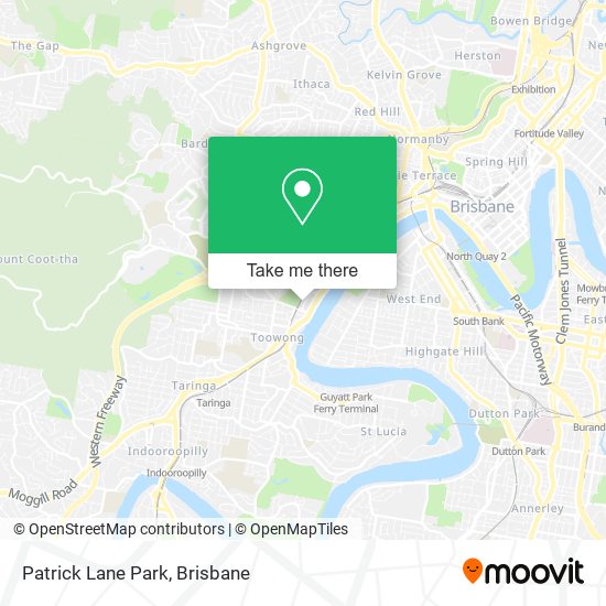 Patrick Lane Park map