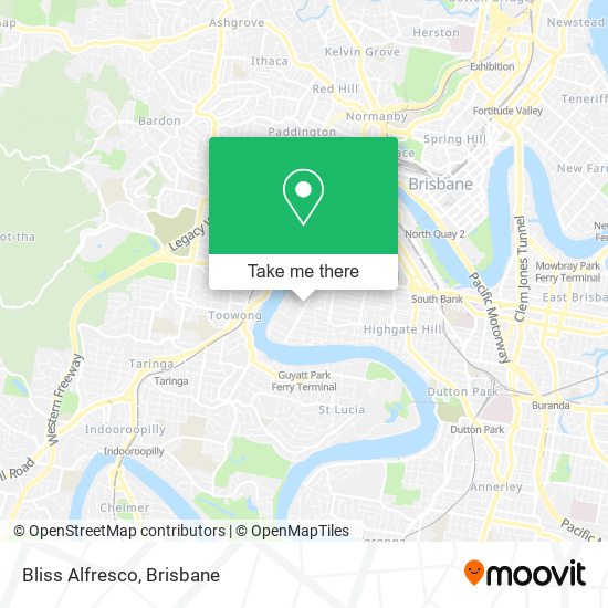 Bliss Alfresco map