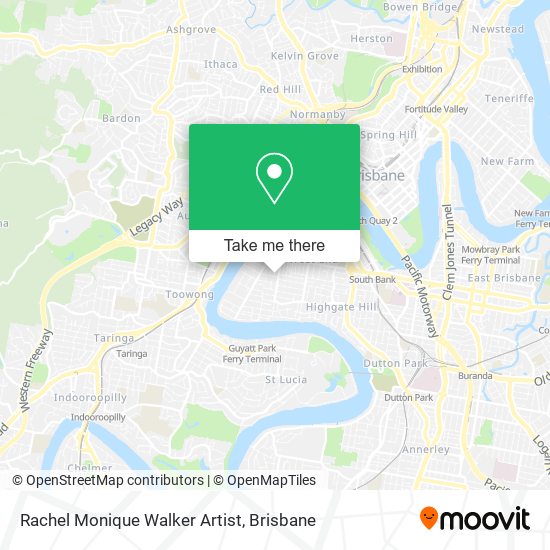Rachel Monique Walker Artist map