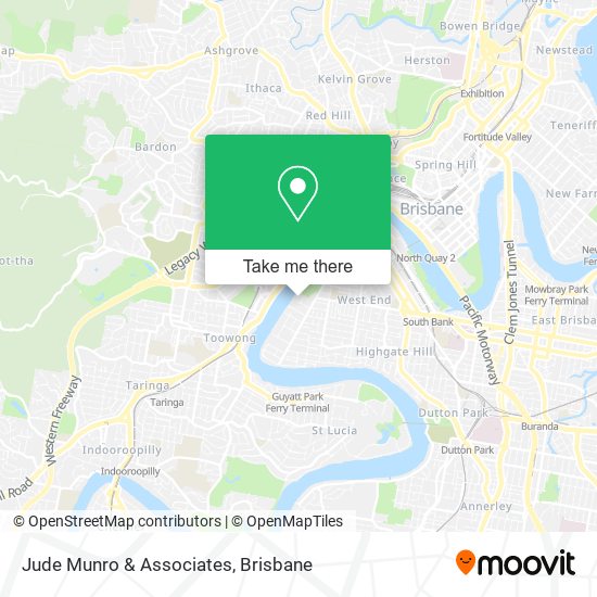 Jude Munro & Associates map